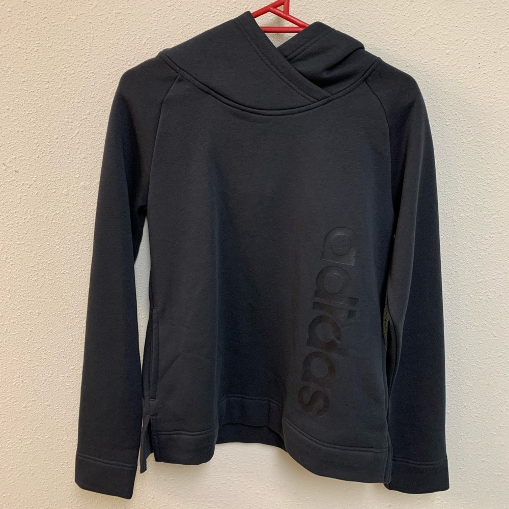 Adidas NWT sweatshirt hoodie size small charcoal